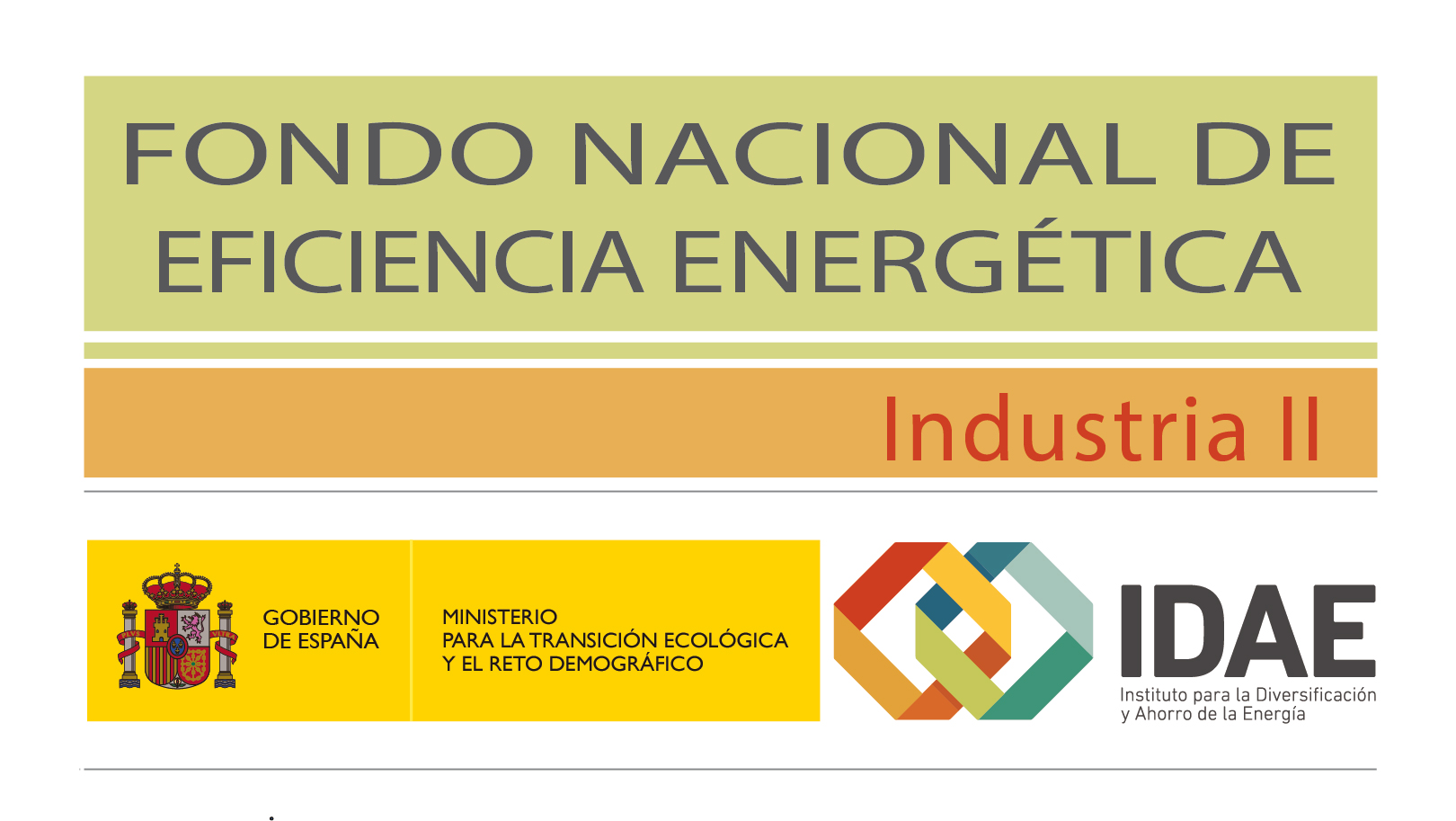 Logo Fondo Nacional de Eficiencia Energética - Industria II